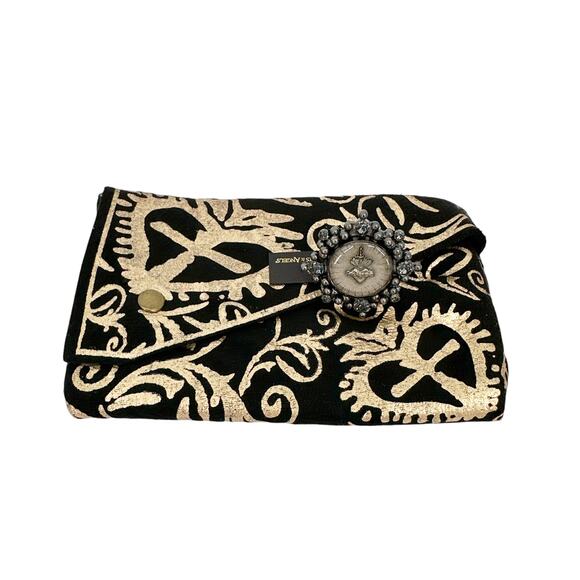 VIRGINS SAINTS & ANGELS VSA Cloister Sacred Heart Ring Gunmetal Size 6 - Picture 4 of 6